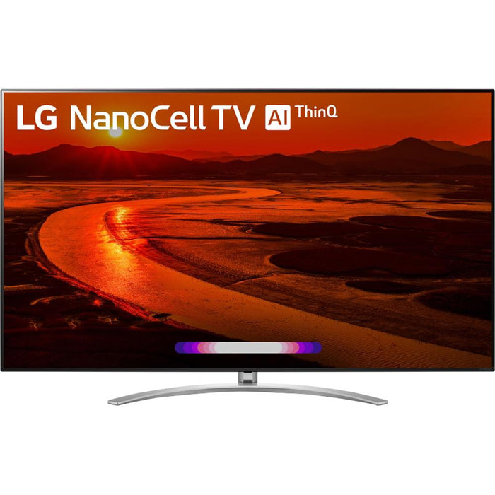 LG 75" 8K HDR Smart LED NanoCell TV w/ AI ThinQ (2019) Bundle with Soundbar & more
