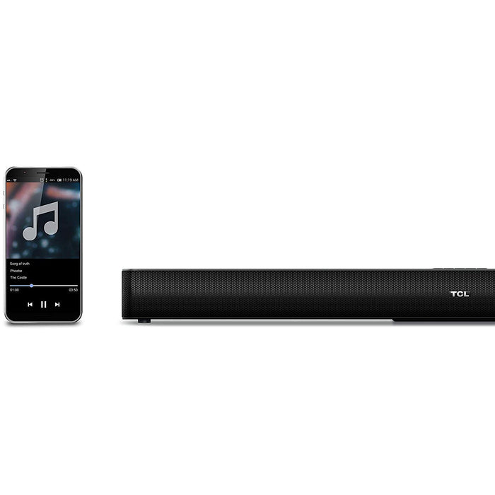 TCL Alto 5+ 2.1 Channel Sound Bar with Wireless Subwoofer and Accessories Bundle