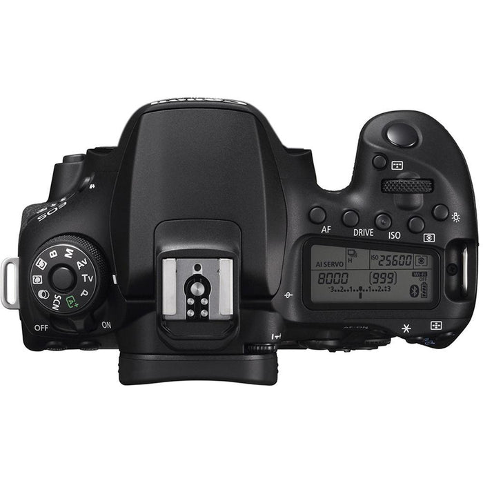 Canon EOS 90D 32.5MP APS-C CMOS Sensor Digital SLR 4K Camera (Body) + Accessories Kit
