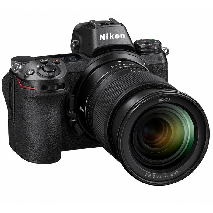 Nikon Z7 Mirrorless Camera + 24-70mm Lens + Adapter + DJI Ronin-S Essentials Kit