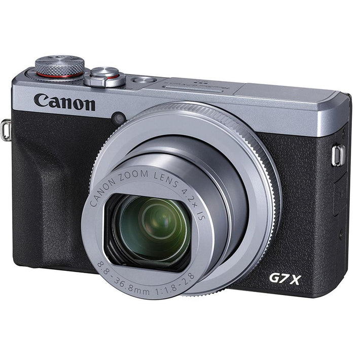 Canon PowerShot G7 X Mark III Digital Camera Silver + DJI Ronin-S Essentials Kit