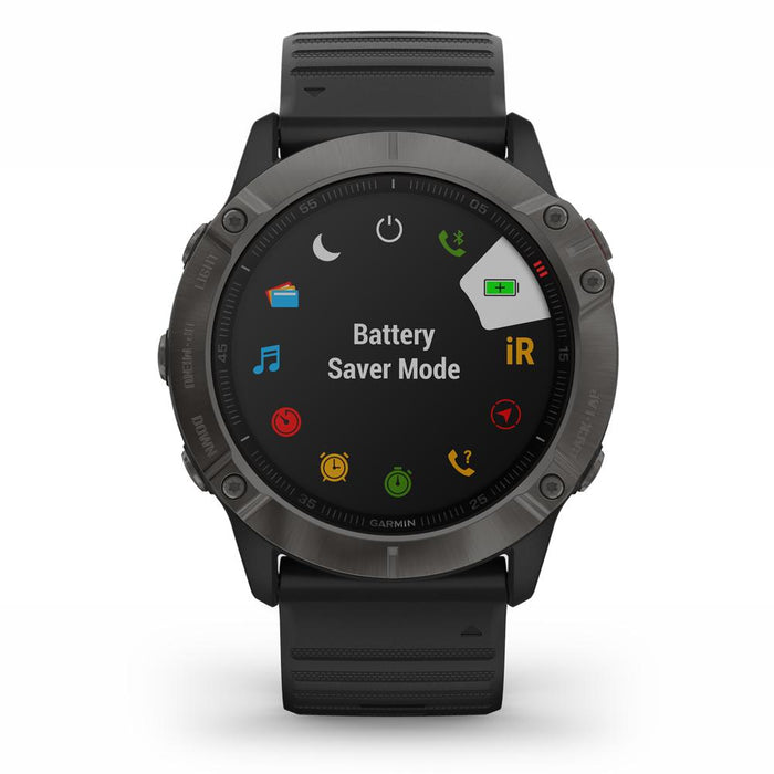 Garmin fenix 6X Multisport Smartwatch with Wireless Earbu — Beach Camera