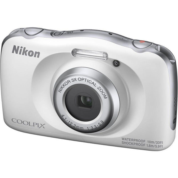 Nikon COOLPIX W150 13.2MP Point & Shoot Digital Camera w/ 32GB Accessory Bundle