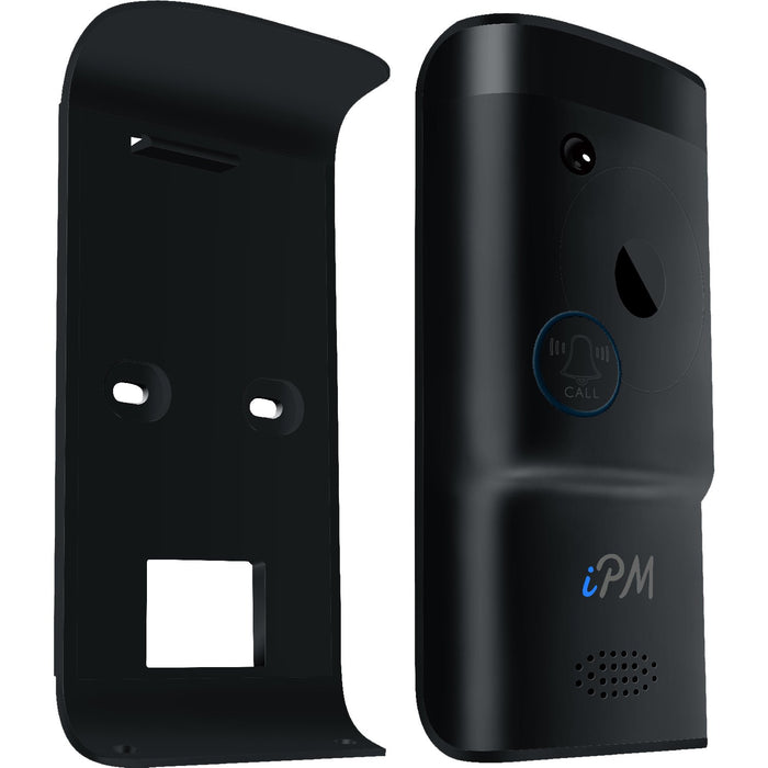 iPM Apex Smart Doorbell - Black - IPMAPXSDRBL-BK With Chime - Open Box