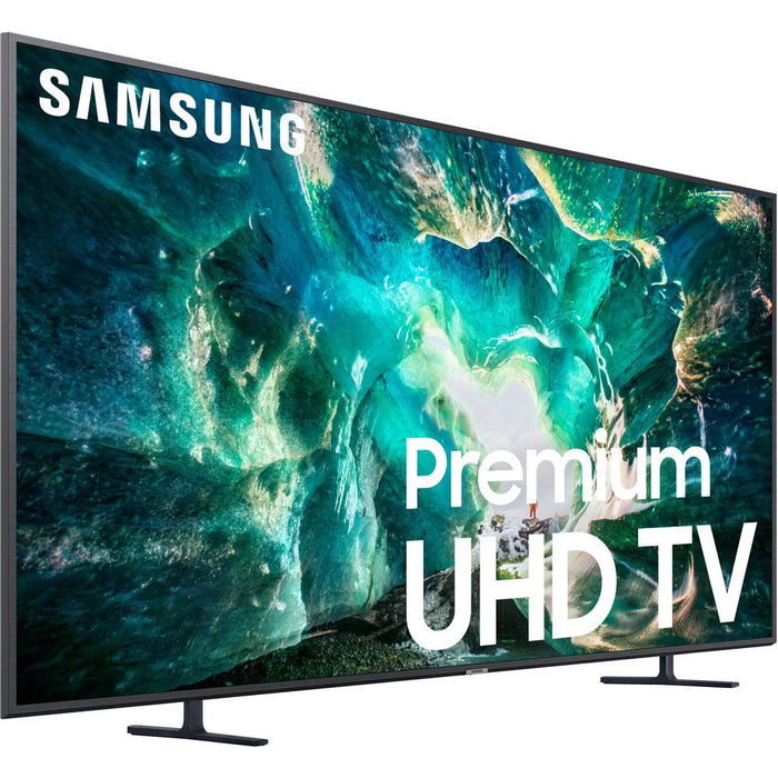 Samsung UN65RU8000 65" LED Smart 4K UHD TV (2019) with Sony WH1000XM3/B Headphones