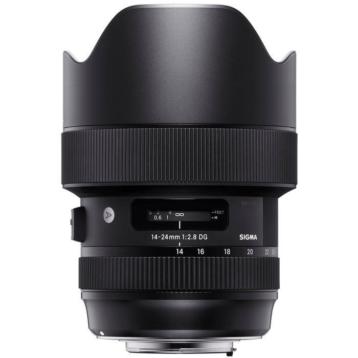 Sigma 14-24mm f/2.8 DG HSM Art Lens Full Frame Ultra Wide Angle Nikon F Mount Bundle
