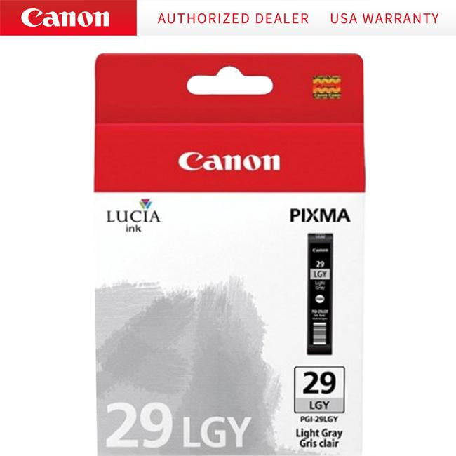 Canon PGI-29 LGY - LUCIA Series Light Gray Ink Cartridge for Canon PIXMA PRO-1 Printer