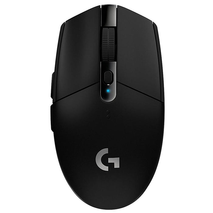 Logitech G305 Lightspeed Wireless Gaming Mouse Black+Mouse Pad & Cleaning Cloth