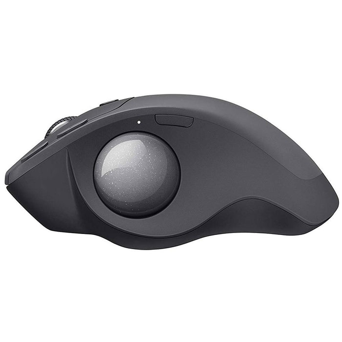 Logitech MX Ergo Wireless Trackball Mouse Graphite + Mouse Pad & Cleaning Cloth