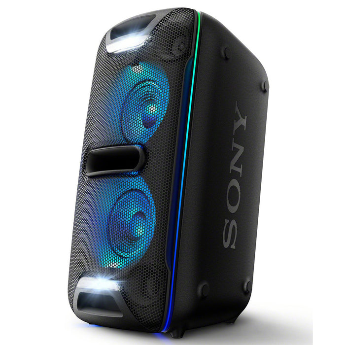Sony GTK-XB72 High Power Home Audio System (Black) with Deco Gear Pop Filter Bundle