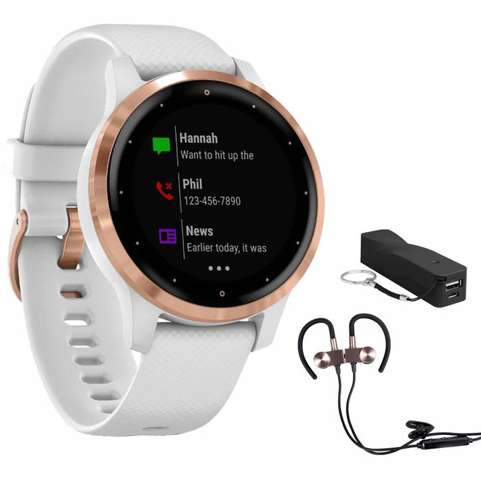 Garmin Vivoactive 4S Smartwatch (010-02172-21) with Wireless Sport