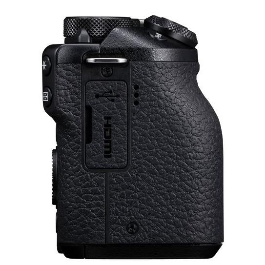 Canon EOS M6 Mark II Mirrorless Camera Body Only MK2 + Microphone Bundle Black