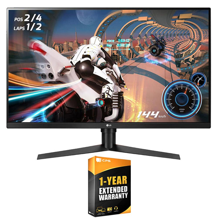 LG 32" Class QHD Gaming Monitor with FreeSync (Renewed) + 1 Year Extended Warranty