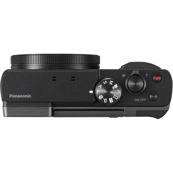 Panasonic DMC-ZS70S Lumix 20.3 MP Digital Camera Silver+32GB Dual Memory Bundle