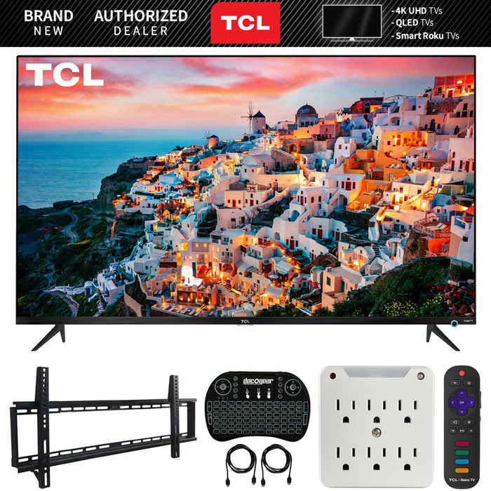TCL 50-inch 5-Series Roku Smart HDR 4K UHD TV (2019) with Wall Mount Bundle