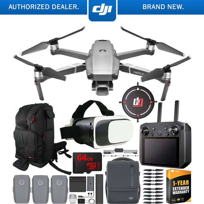 DJI Mavic 2 Pro Drone with Hasselblad Camera & Smart Controller Fly More Bundle