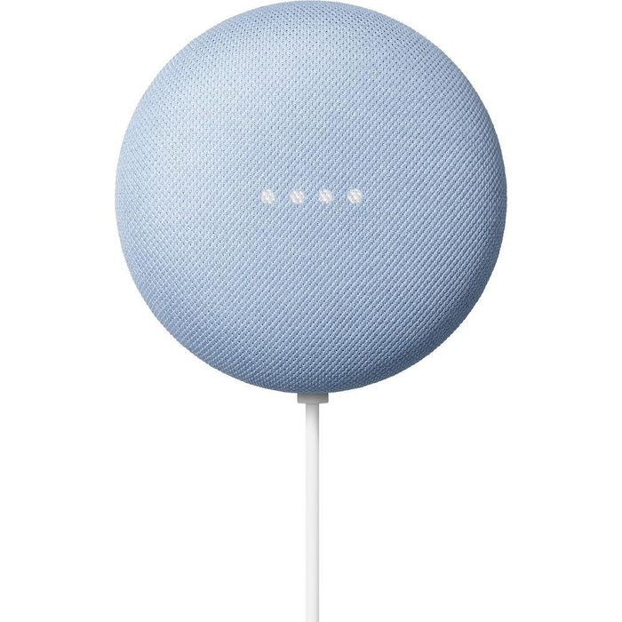 Google Nest Mini - 2nd Gen Smart Speaker with Google Assistant - (Sky Blue)(GA01140-US)