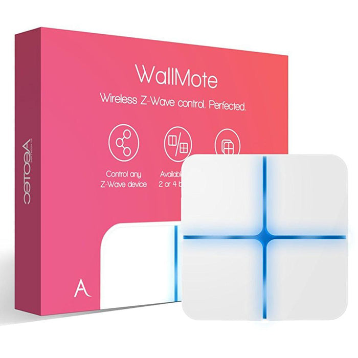 Aeon Labs Aeotec Z-Wave Wallmote Quad 2 Pack