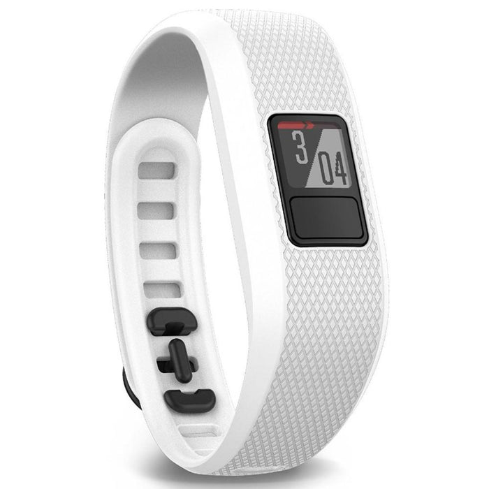 Garmin Vivofit 3 Activity Tracker Fitness Band - Regular Fit (2x) White (010-01608-01)