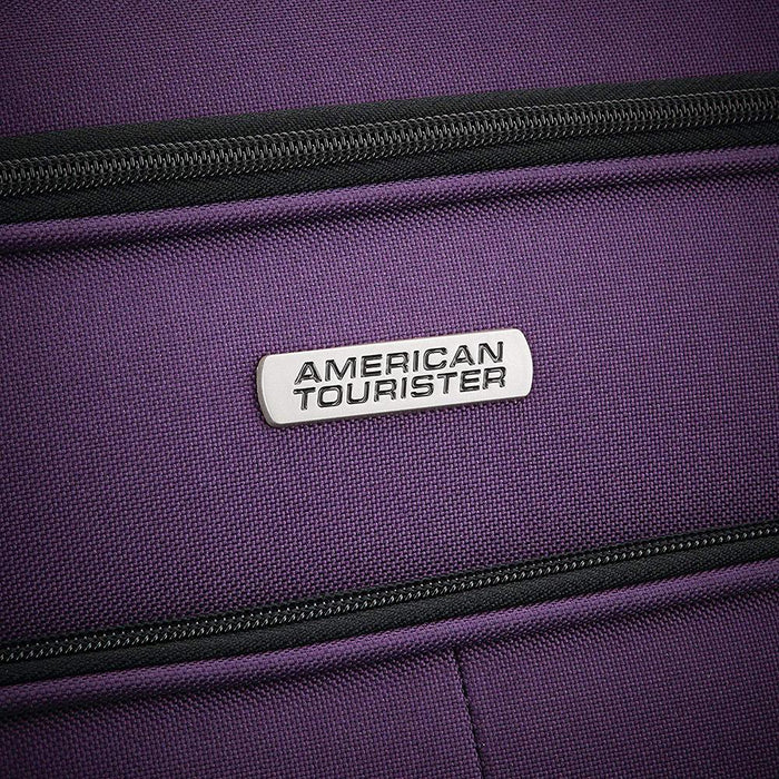 American Tourister Pop Max 3 Piece Luggage Spinner Set - 29/25/21(Purple)(115358-1717) - Open Box