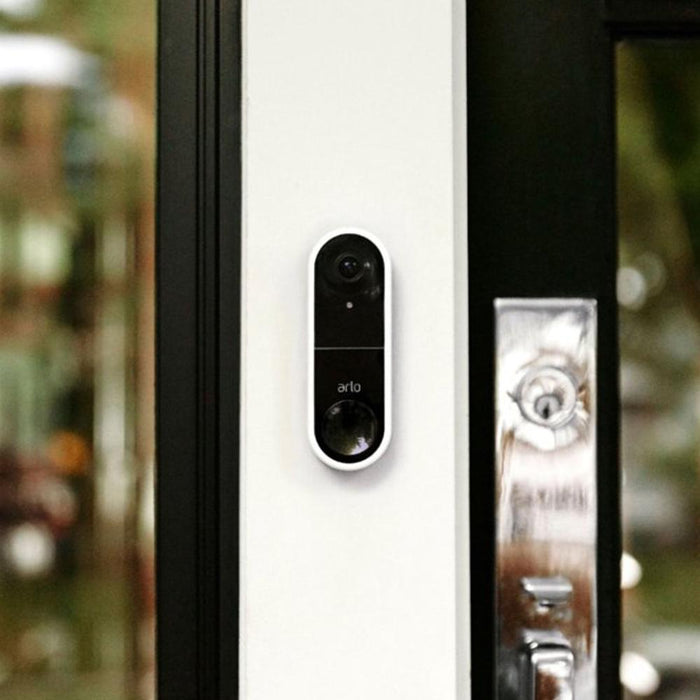 Arlo Video Doorbell Smart Wi-Fi HD Video Quality 2-Way Audio Motion Detection Camera