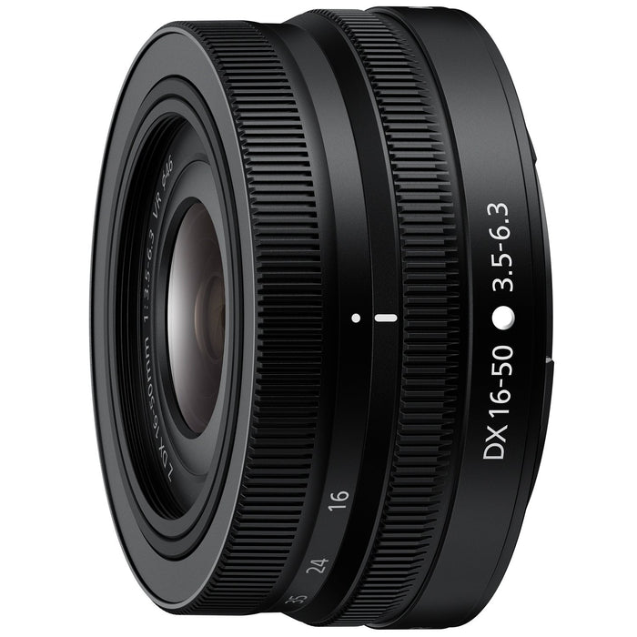 Nikon Z50 Mirrorless Camera 4K Z DX-Format 16-50mm F/3.5-6.3 VR Lens Kit Bundle