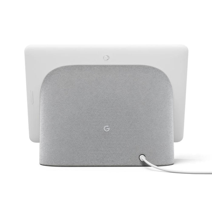 Google Nest Hub Max with Built-in Google Assistant (Chalk) with Google Home Mini