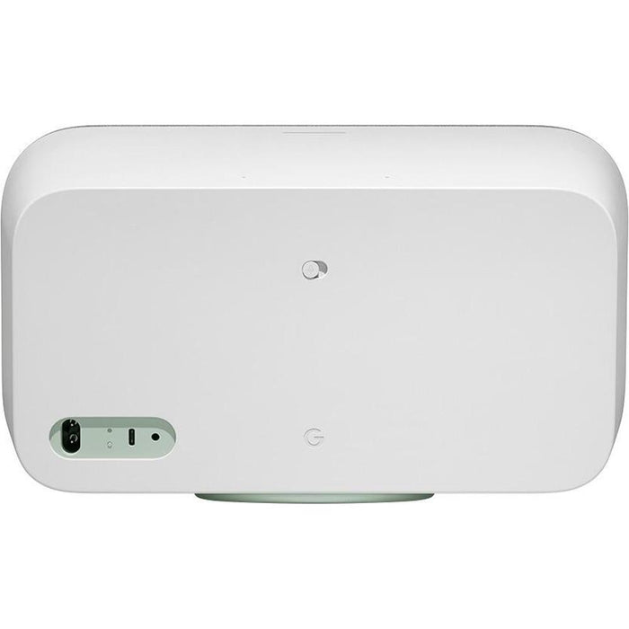 Google Home Max - Chalk - (GA00222-US) with Google Home Mini Smart Speaker Bundle