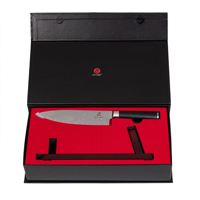Deco Chef Chef Knife 8-inch Damascus Steel - 67 Layers AUS-10 Razor Sharp Japanese Quality