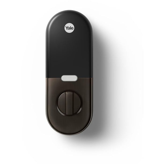 Nest x Yale Lock with Nest Connect Oil Rubbed Bronze + Google Nest Mini 2nd Gen