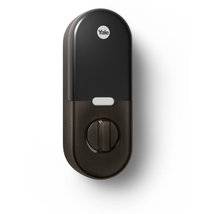 Nest x Yale Lock with Nest Connect Oil Rubbed Bronze + Google Nest Mini 2nd Gen
