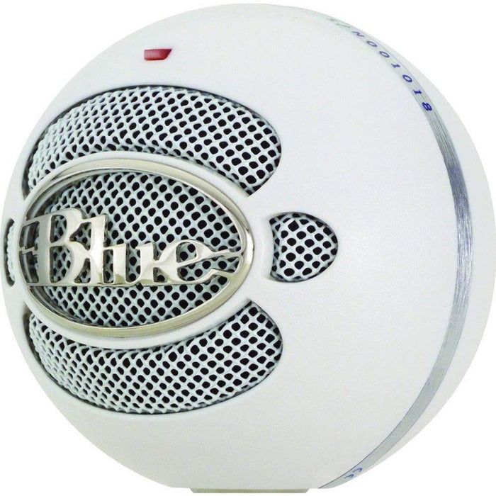 BLUE MICROPHONES Snowball USB Microphone - Textured White - Open Box