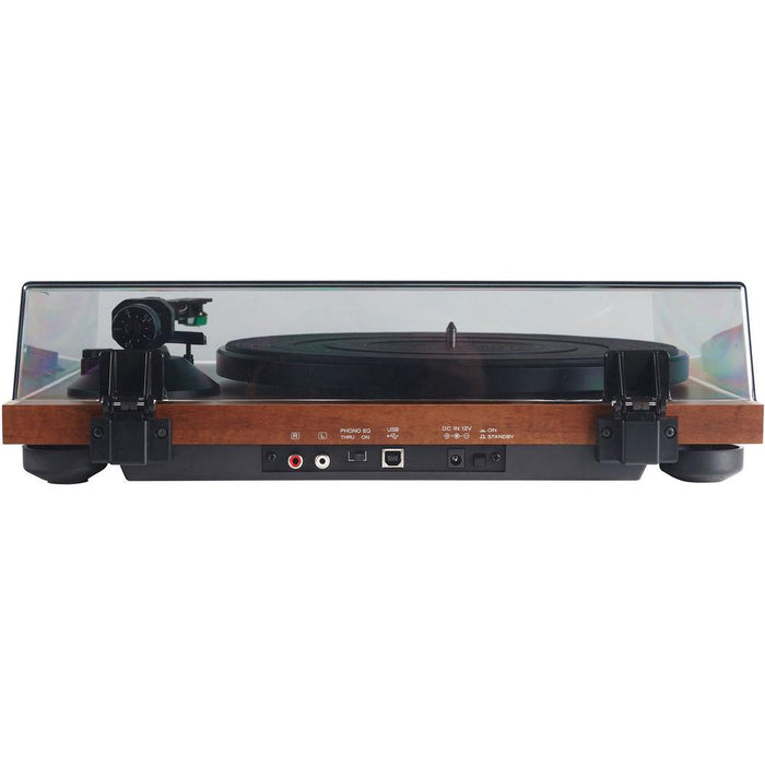 Teac 2-Speed Analog Belt-Drive Turntable with USB Digital Output Walnut TN-300SE-WA