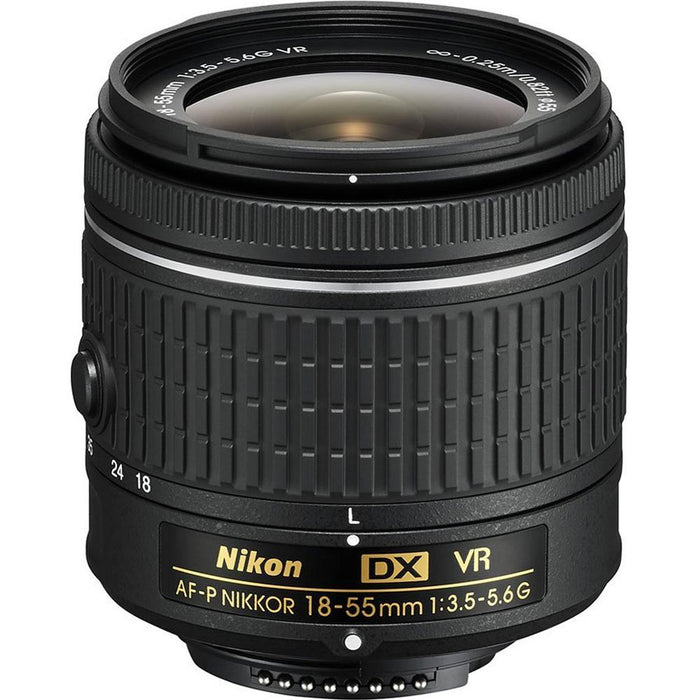 Nikon D3500 DSLR Camera 18-55 VR & 70-300 + Software & Online Class Accessory Bundle