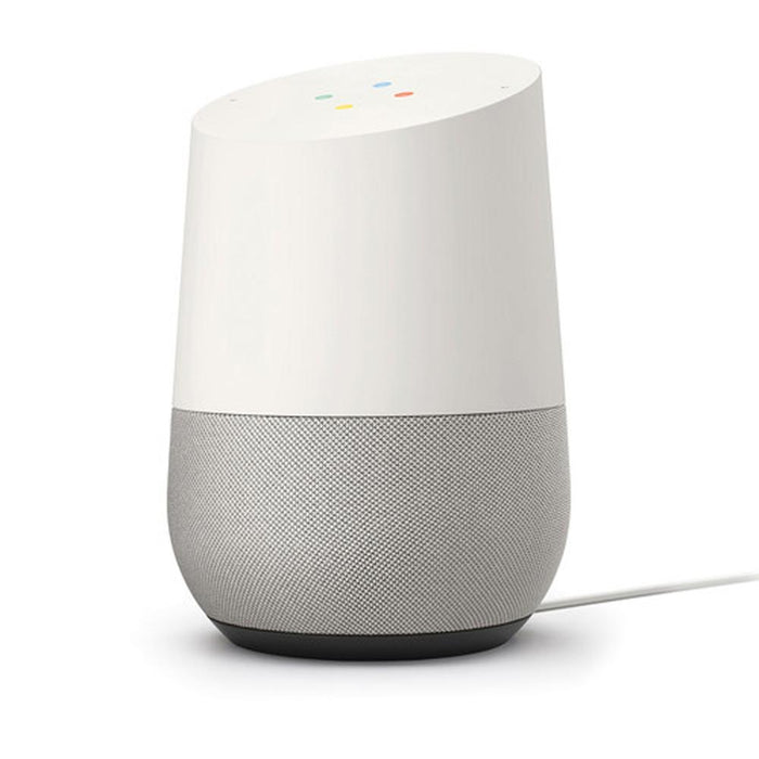 Google Home Smart Speaker, White/Slate with (2) Google Nest Mini (Coral), 2nd Gen