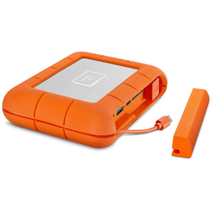 LaCie Rugged 1TB SSD USB-C USB 3.0, Drop Shock Dust Water Resistant STHR1000800