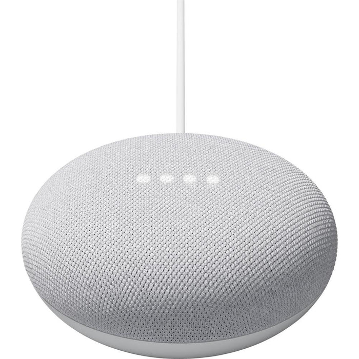 Google Nest Mini - 2nd Gen Smart Speaker with Google Assistant Chalk 2 Pack