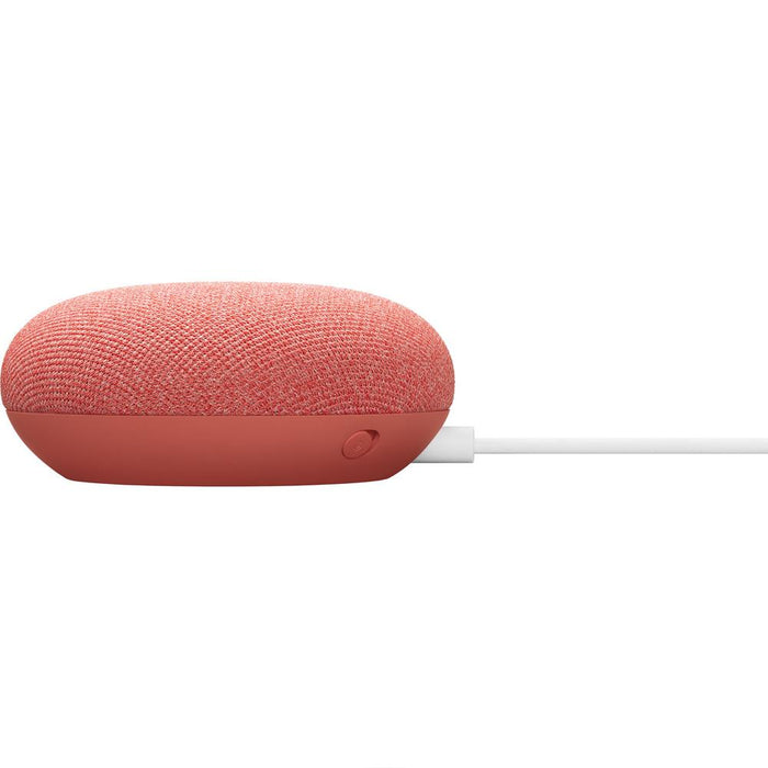 Google Nest Mini - 2nd Gen Smart Speaker  GA01141-US with Google Assistant Coral 4 Pack