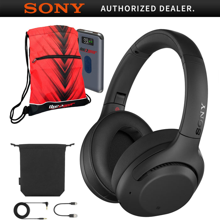 Sony WH-XB900N EXTRA BASS Wireless Noise Canceling Headphones + Deco Gear Bag Bundle