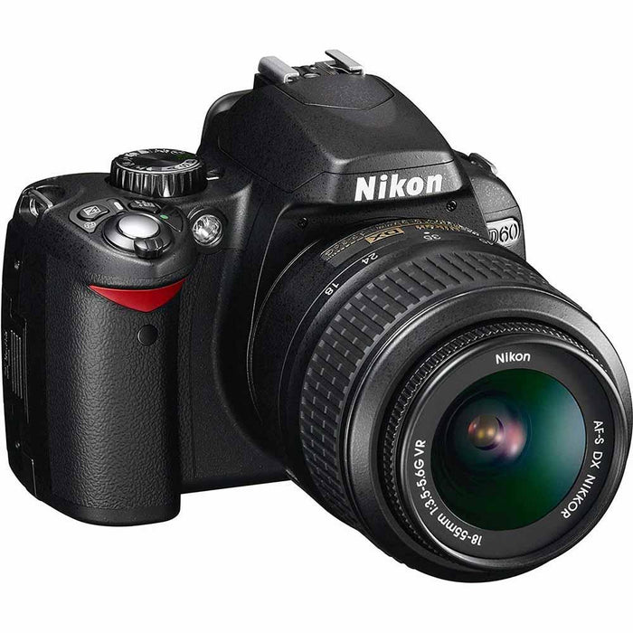 Nikon D60 Digital SLR Outfit w/ 18-55mm VR Zoom - Open Box