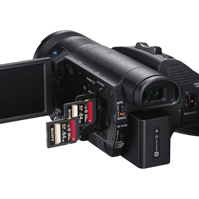 Sony FDR-AX700/B 4K HDR Camcorder w/ 1-inch CMOS Sensor (Open Box)