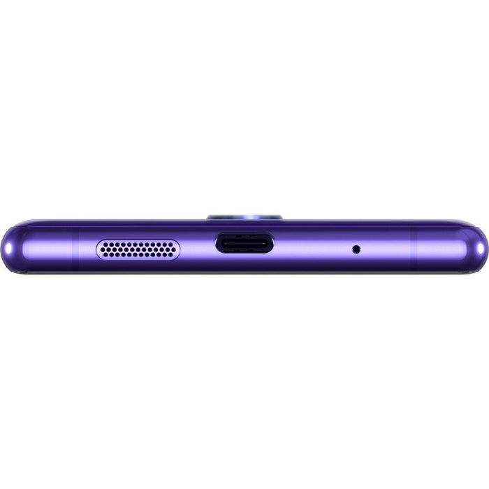 Sony Xperia 1 Unlocked Smartphone 6.5" 4K HDR OLED Display, 128GB (Purple)