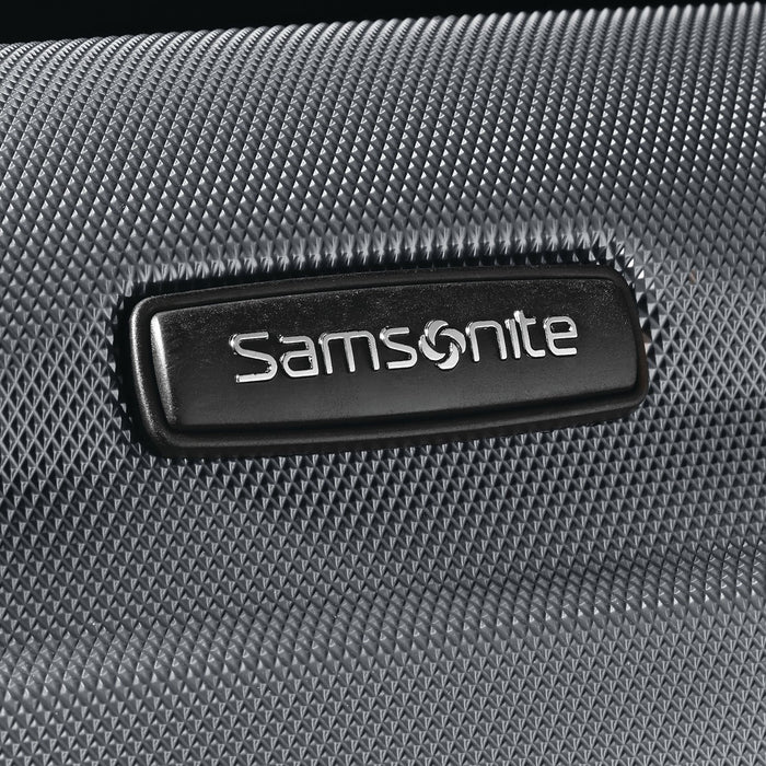 Samsonite Omni Hardside Nested Luggage Spinner Set, Charcoal w/ 10pc Accessory Kit