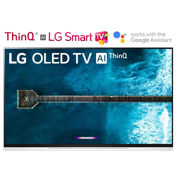 LG OLED55E9PUA 55" E9 4K HDR OLED Glass Smart TV 2019 Model - (Renewed)