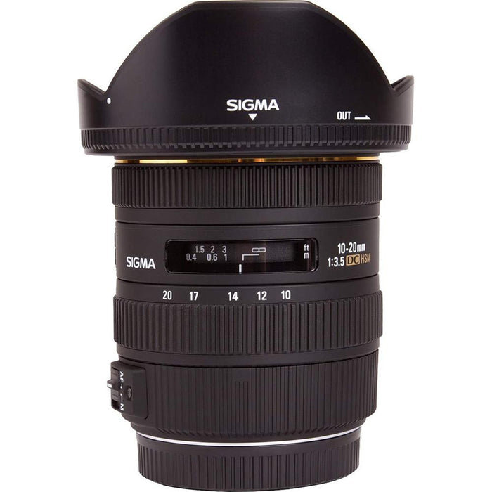 Sigma Super Wide Angle Zoom 10-20mm f/4-5.6 EX DC HSM AF Lens for Canon Digital SLRs
