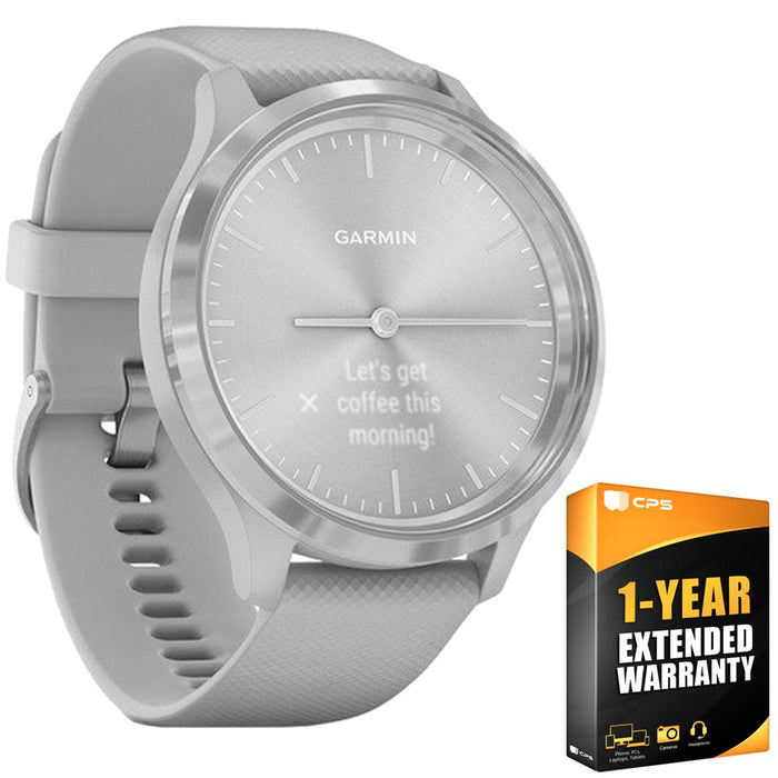 Garmin VIVOMOVE 3 GPS Smartwatch w/Hidden Touchscreen + 1 Year Extended Warranty