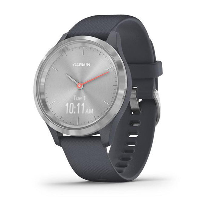 Garmin VIVOMOVE 3S Hybrid Smartwatch w Hidden Touchscreen + 1 Year Extended Warranty