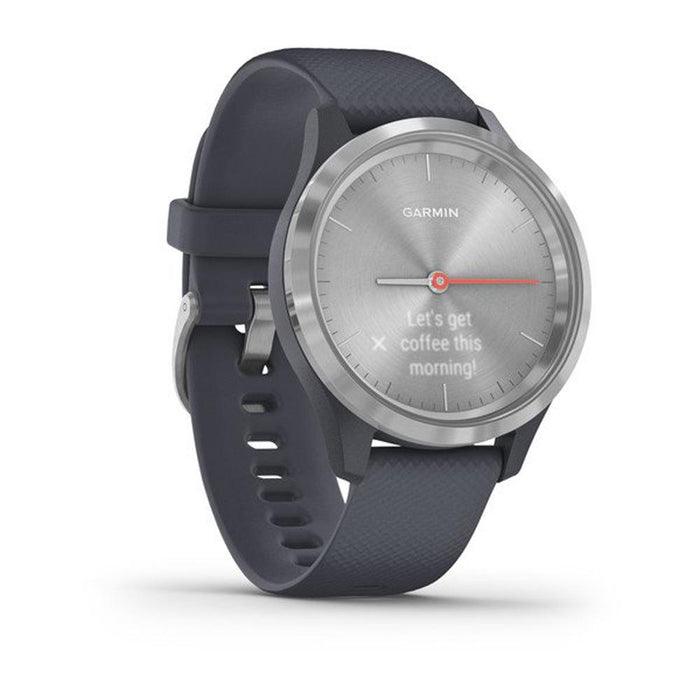 Garmin VIVOMOVE 3S Hybrid Smartwatch w Hidden Touchscreen + 1 Year Extended Warranty