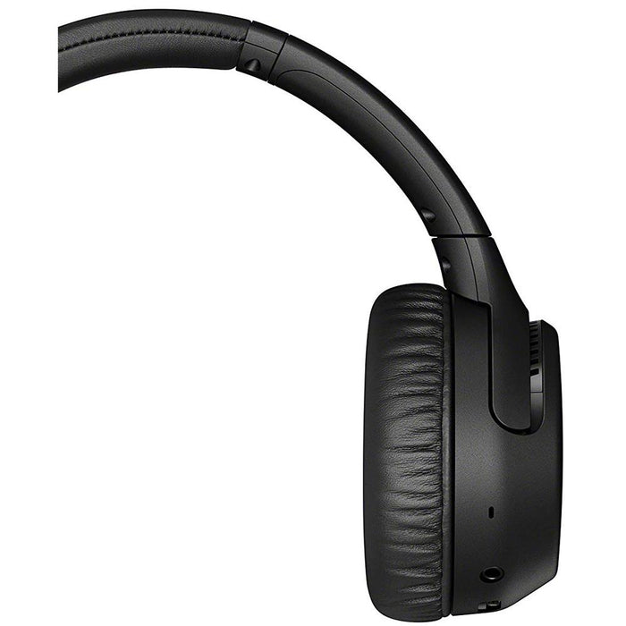Sony WH-XB700 EXTRA BASS Wireless Headphones - Black with Deco Gear Audio Bundle