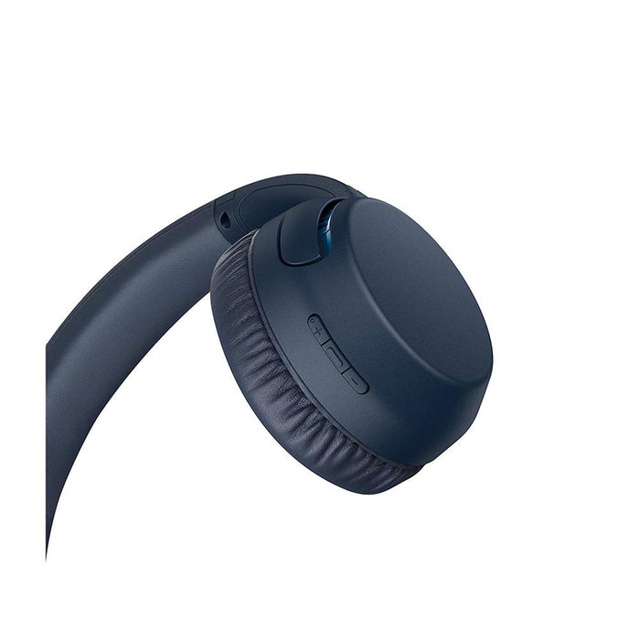 Sony WH-XB700 EXTRA BASS Wireless Headphones - Blue with Deco Gear Audio Bundle